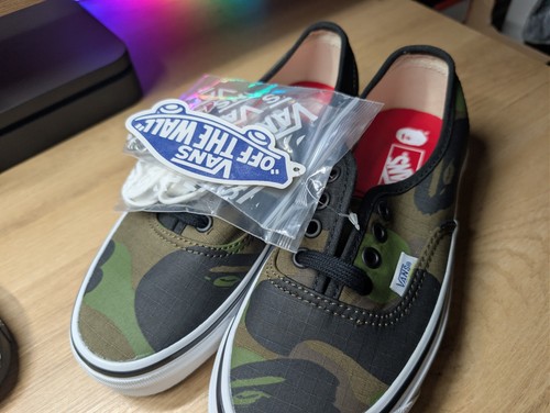 Vans bape authentic uk - 44,